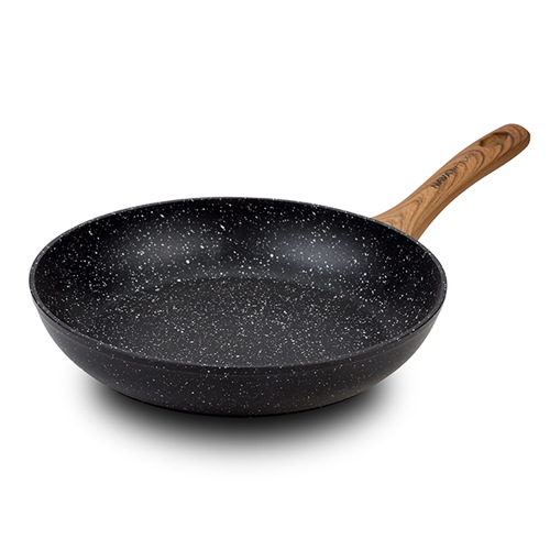 Panvica 24cm čierna nepriľnavá Nature NAVA