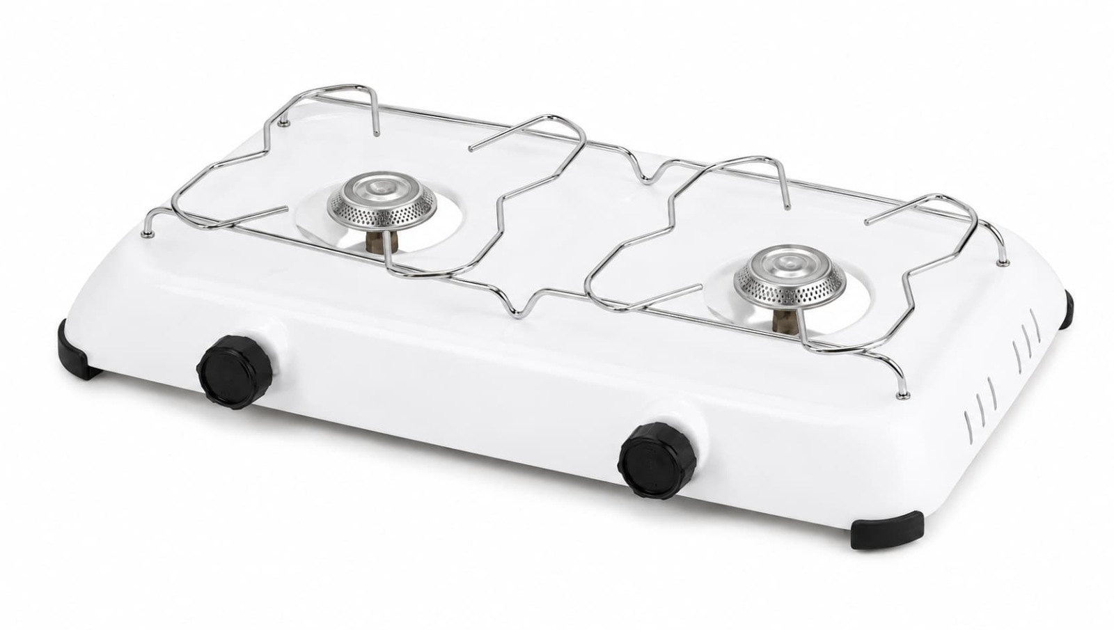 Dvojitý plynový varič ORLÍK 1,2 kW – na 2 kg PB fľašu