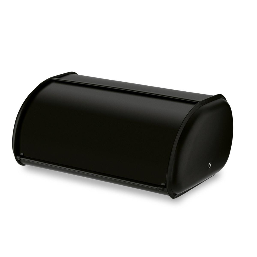 Chlebník nerezový 43,5x27,5x18,5cm čierny