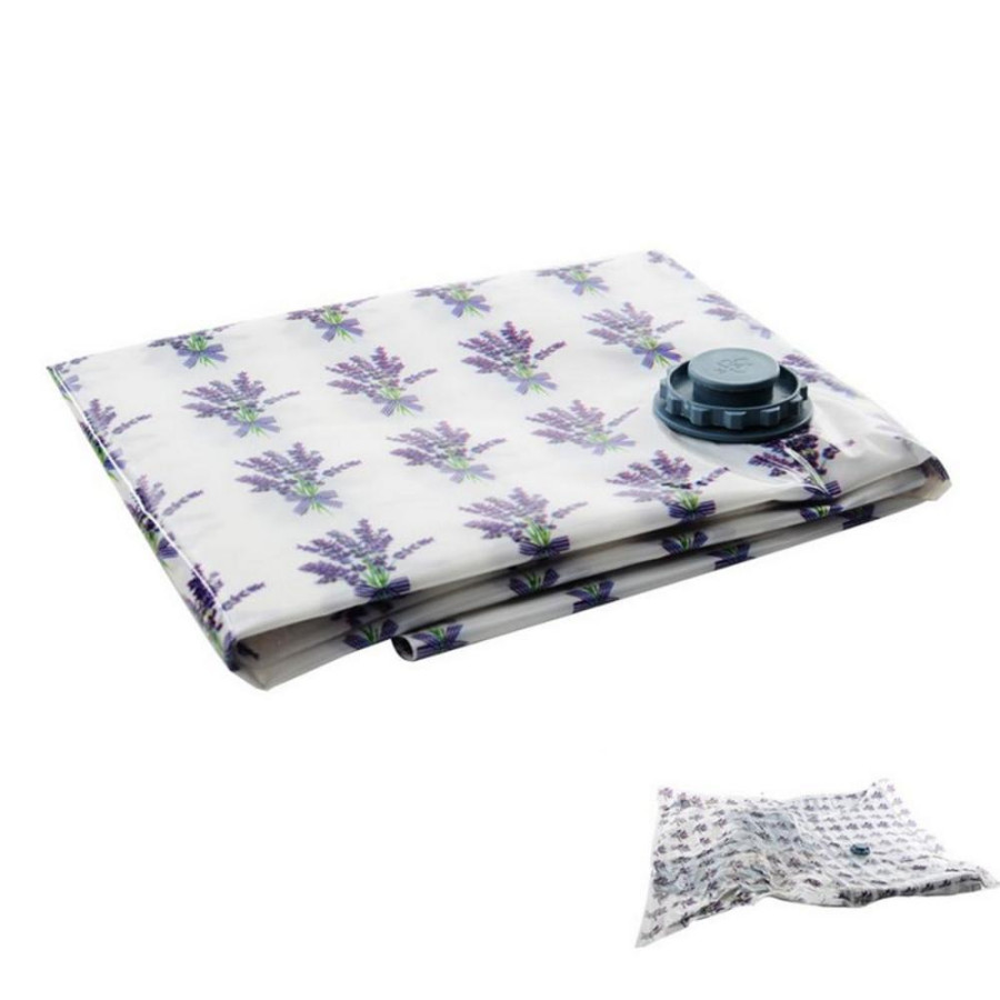 Vak vrece s odsávaním 100x130 cm LEVANDULA