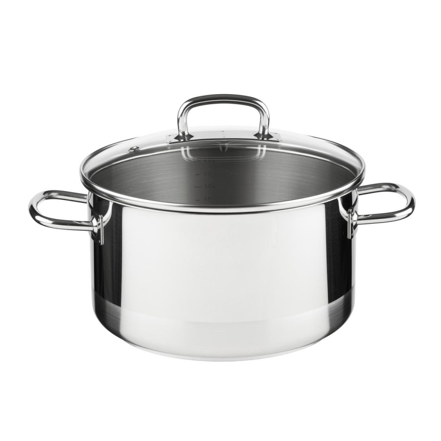 Nerezový hrniec KOLIMAX PROFESSIONAL 4,5 l + sklenená pokrievka (22 cm)