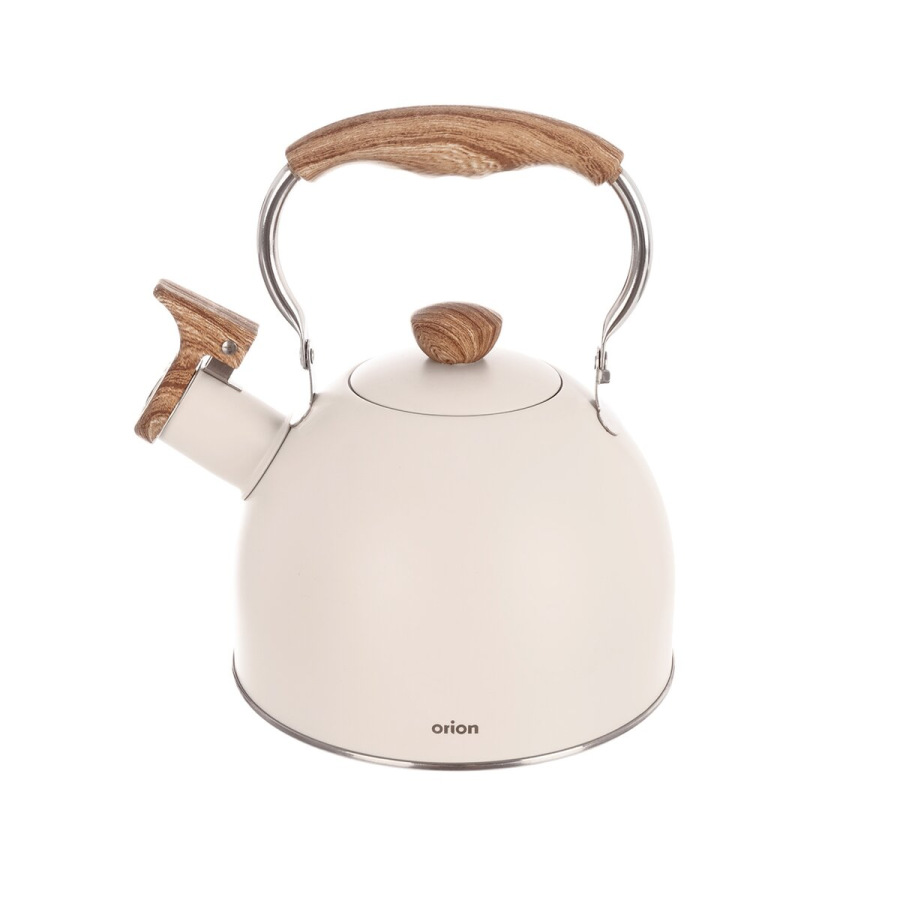Čajník s píšťalou BEIGE 1,5 l