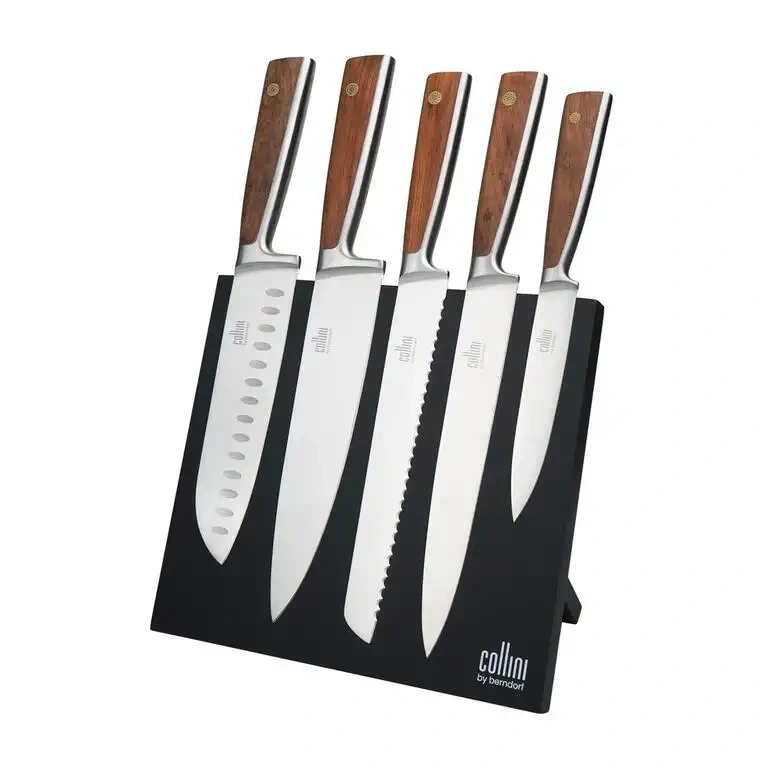 Nôž kuchynský v magnetickom stojane 6 dielna sada