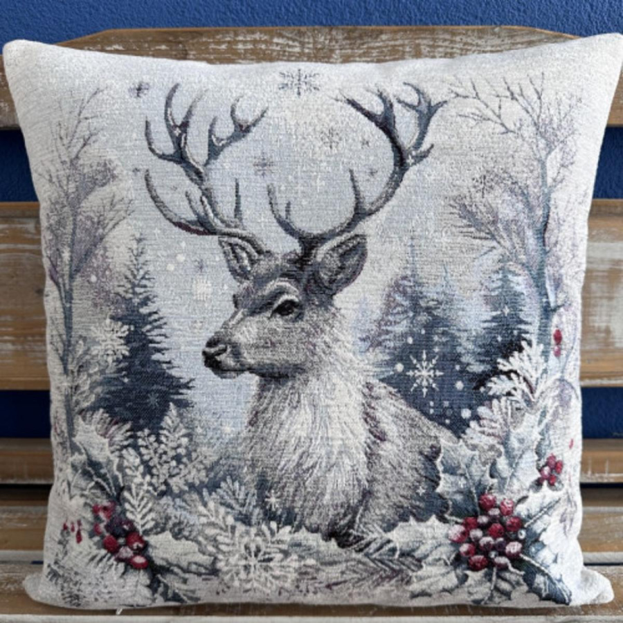 Obliečka na vankúš Vianoce SOB 42 × 42 cm / gobelínová