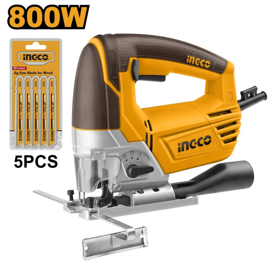 Píla priamočiara JS80028 INGCO, 800W, 800-3000ot., 220-240V KLC