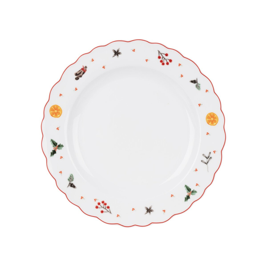 Dezertný tanier VÔNA VIANOC pr. 20 cm