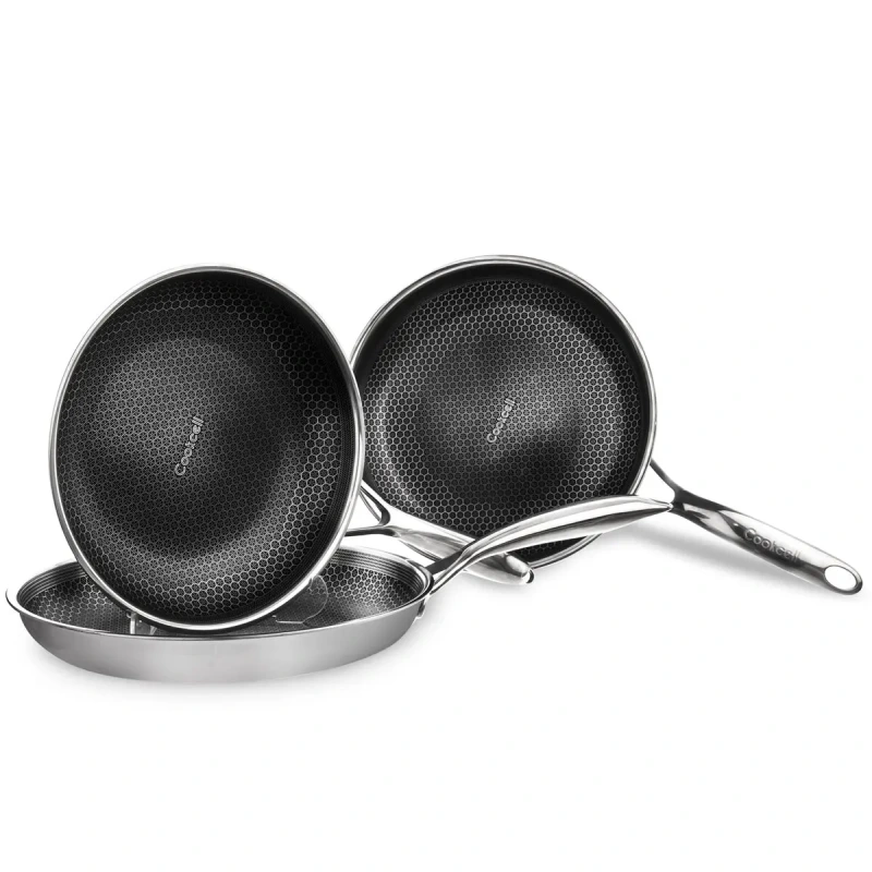 Hlboká panvica COOKCELL 28 cm – 3-vrstvová, nepriľnavá, indukcia, rúra 240 °C 3