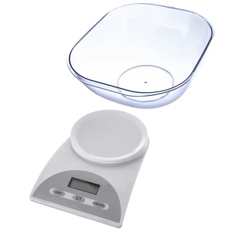 Kuchynská váha digitálna s miskou 5 kg 1