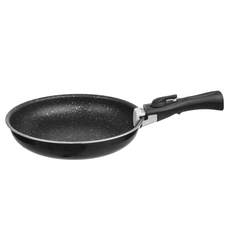Nepriľnavá panvica GRANDE COMBI 26 cm bez rukoväti – PFLUON GRANIT, indukcia, rúra 1