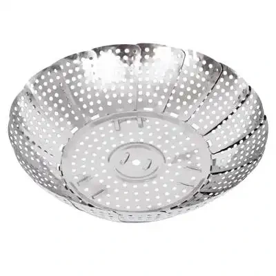 Paráčik nerezový 32 cm KLC – veľký parák do hrnca na knedle, buchty a parené jedlá