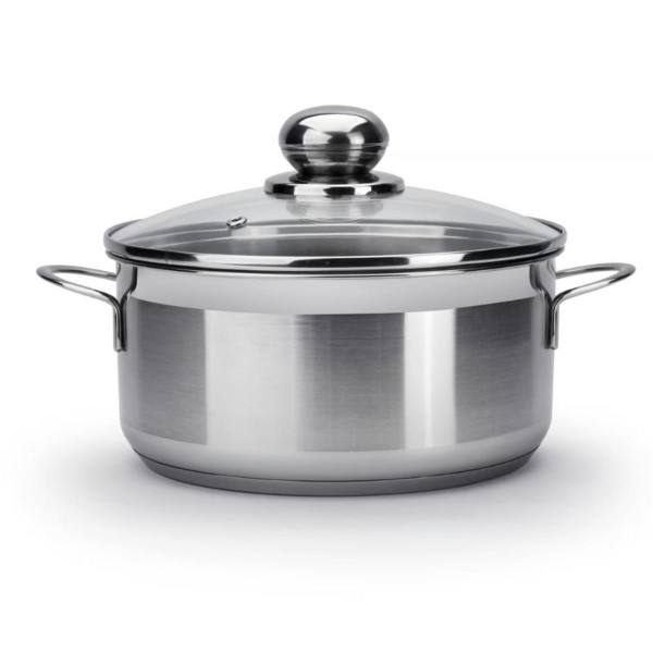 Hrniec nerez + pokr. CITY 24cm/6,1L KLC