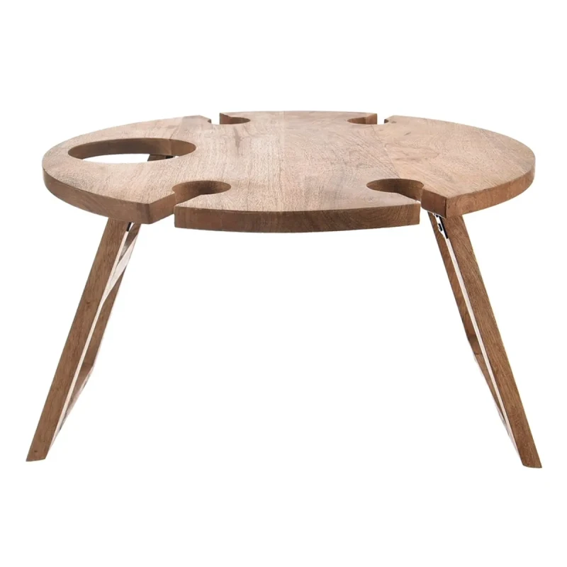 Pikniková tácka-stolík MANGO pr. 39,5 cm, v. 24,5 cm 6