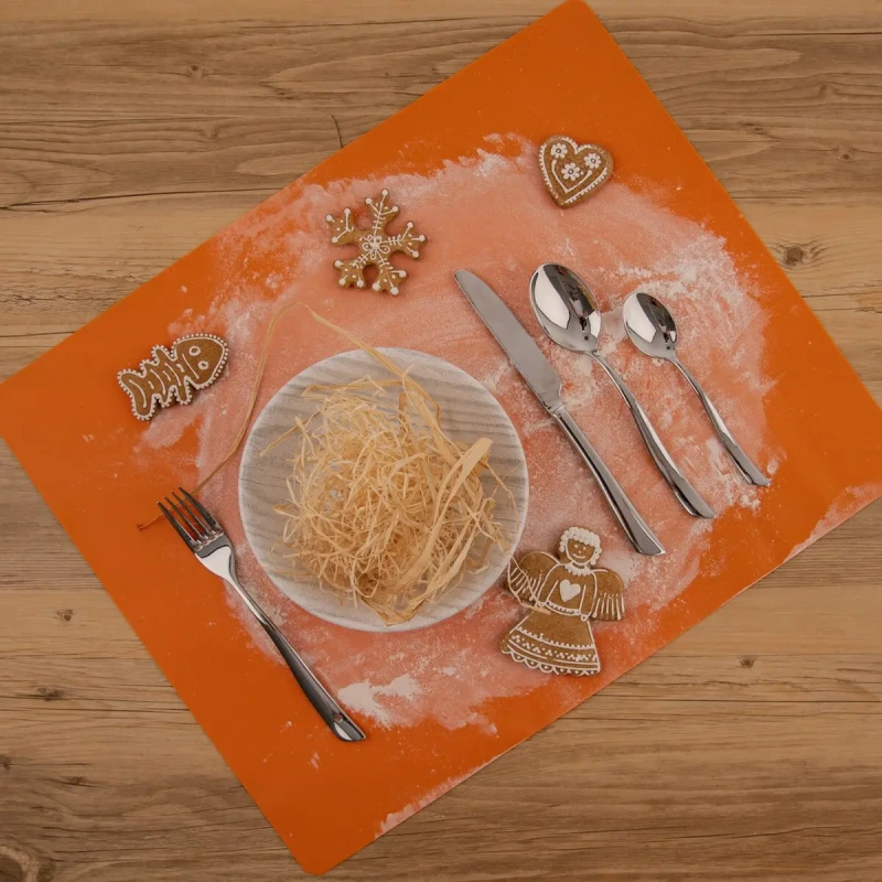 Príbory SHAPE 24 dielov – moderná luxusná nerezová sada bez dekoru 1