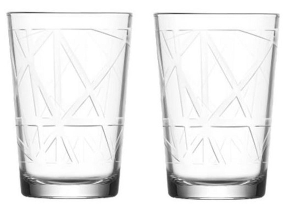 Pohár na vodu 205 ml LINE číry, sklo, 6 ks