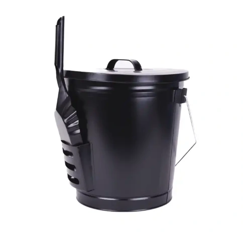 Vedro na popol 20L s vekom a lopatkou SKVELER