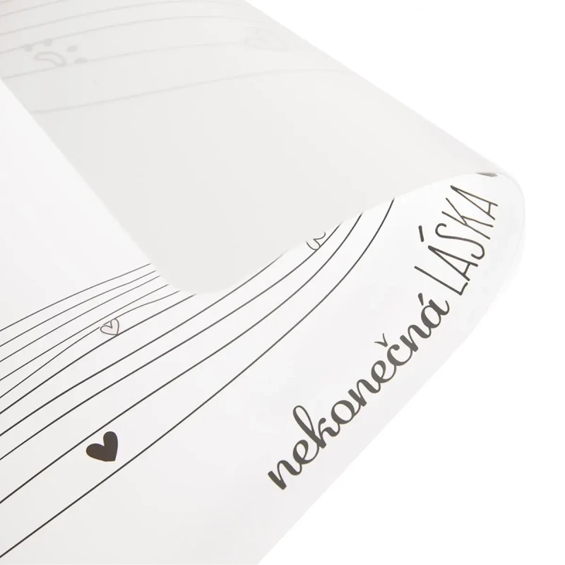 Prestieranie NEKONEČNÁ LÁSKA pes 43x28 cm 2