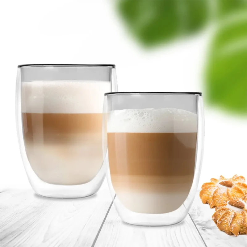 Dvojstenný pohár DOUBLE latté 0,41 l 2 ks 1