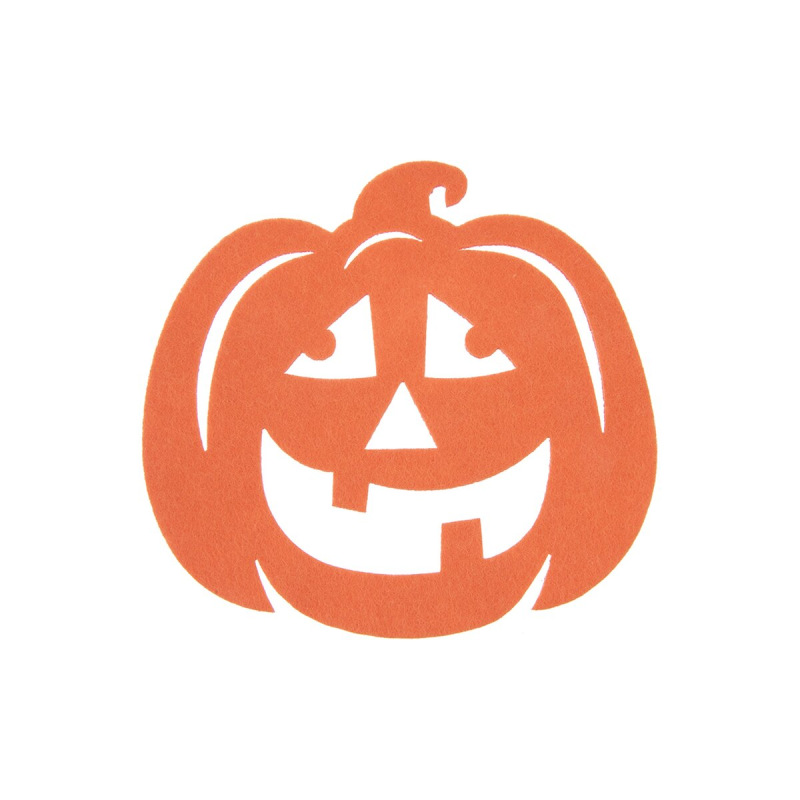 Podtácka Halloween tekvica 4 ks