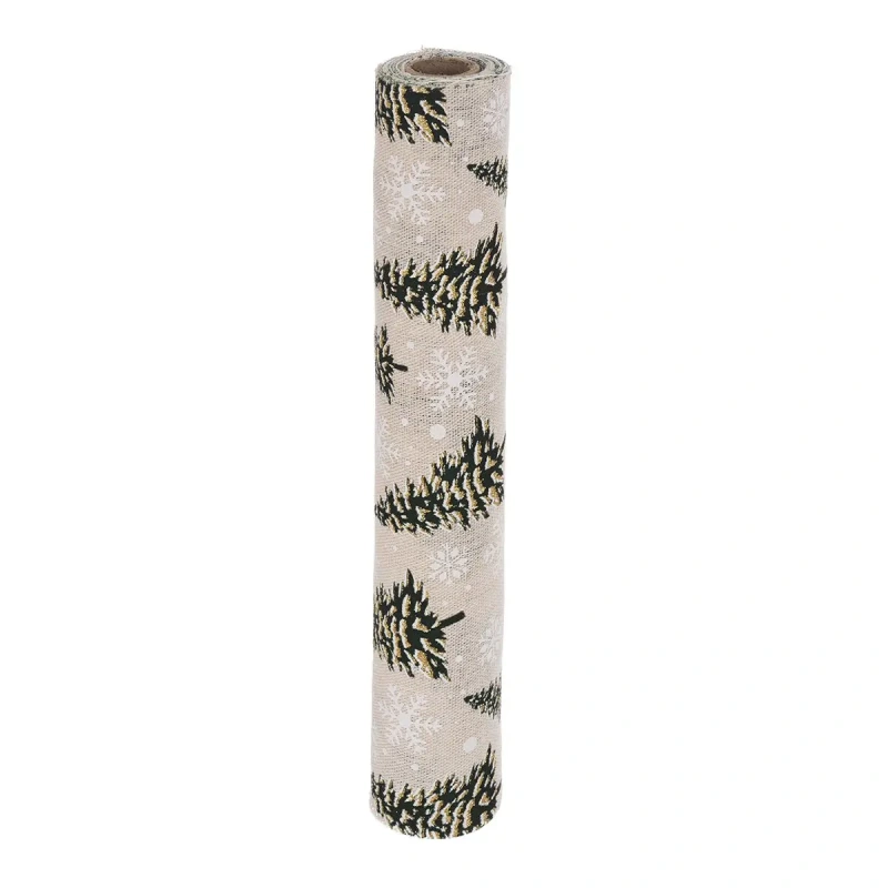 Behúň na stôl 250 × 28 cm / vianočný motív / polyester a bavlna 3