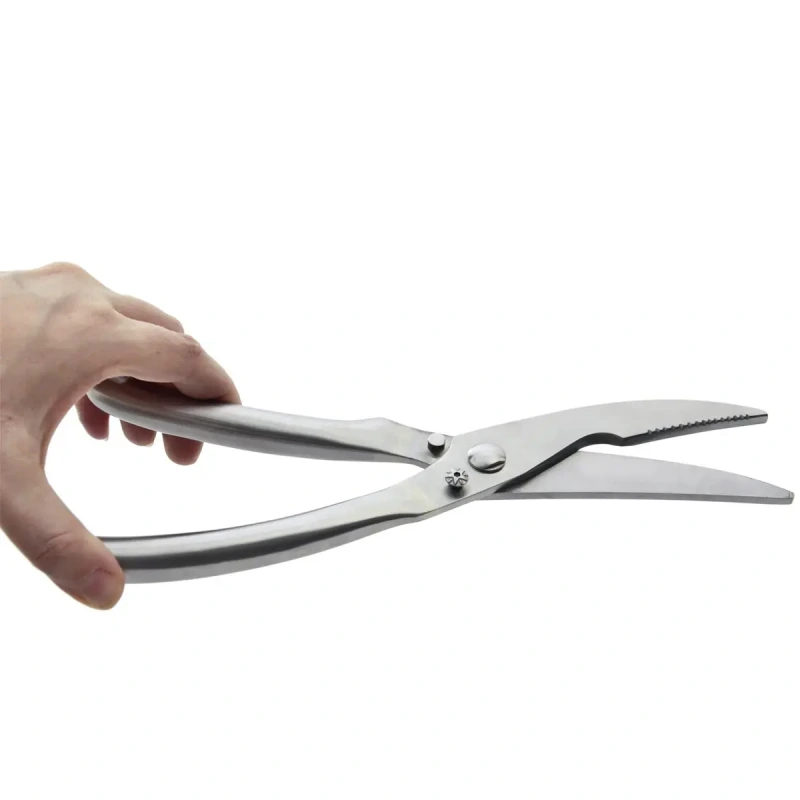 Nožnice na hydinu – nerezové 25 cm 2