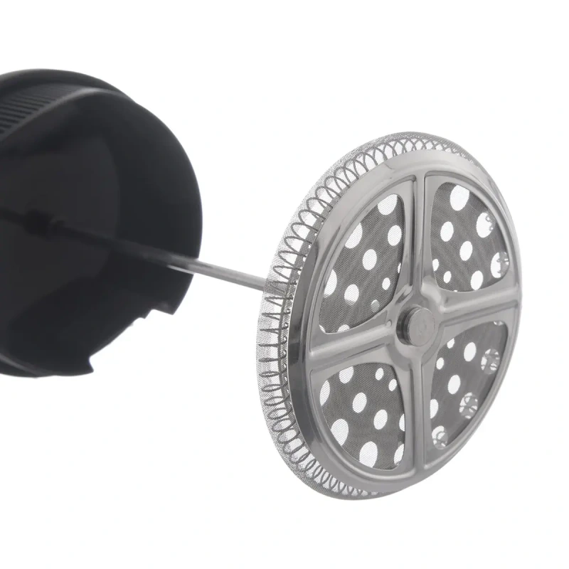 French press BLACK 0,9 l – sklenená kanvica so sitkom na kávu a čaj 3