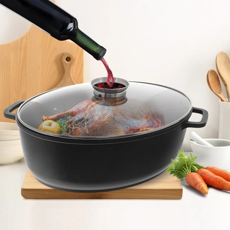 Pekáč GRANDE Aroma Jumbo 43 × 33,5 cm – nepriľnavý, indukcia 1