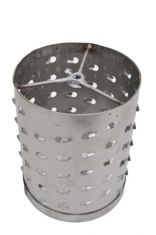 Bubon na rezačku repy stojanovú D12 – kovový, Ø 20 cm, výška 24 cm, hriadeľ 12 mm