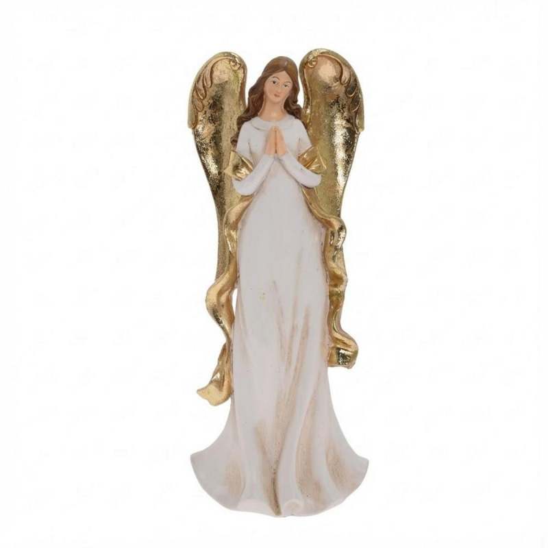 Postavička anjel modliaci 31,5 cm poly