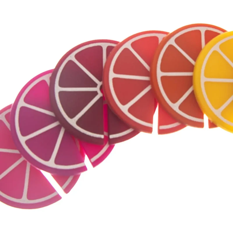 Rozlišovač na poháre citrusy 8 ks 3