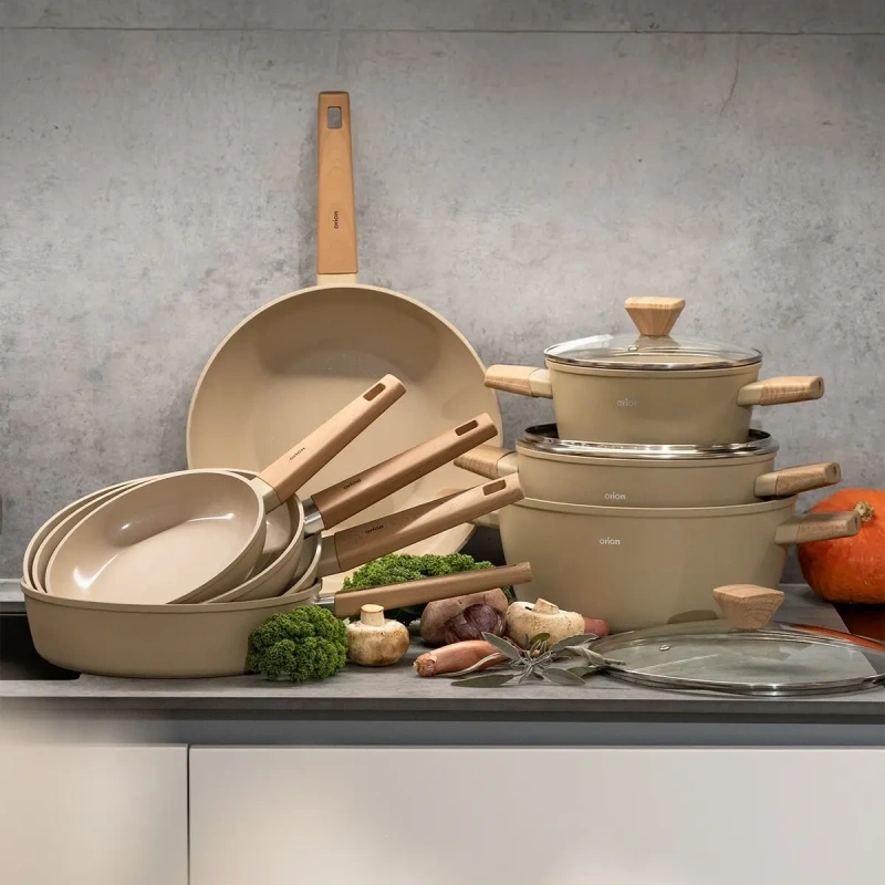 Keramická panvica ECRINA 20 cm – ILAG XERADUR, bez PFAS, indukcia 5