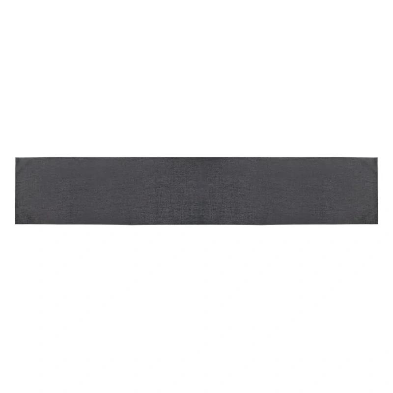 Behúň na stôl 160 × 30 cm / tmavosivý / polyester 3
