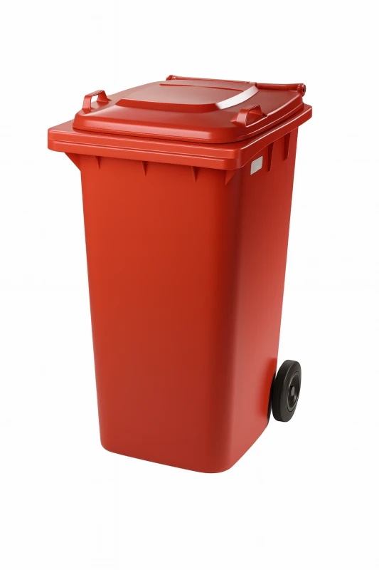 Popolnica 120 l červená UH kuka