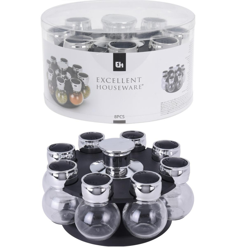 Koreničky v stojane 8d otočné KLC