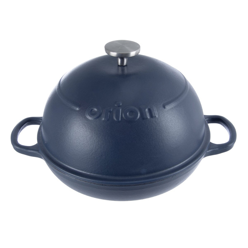 Smaltovaná liatinová forma s pokrievkou Ø 26 cm – indukcia, rúra, gril