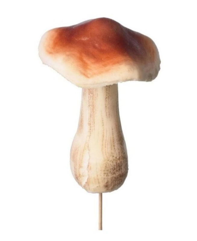 Dekorácia zapichovacia hríb 15x25 cm