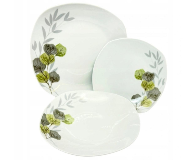 Tanier sada 18-dielna JELŠA, extra white