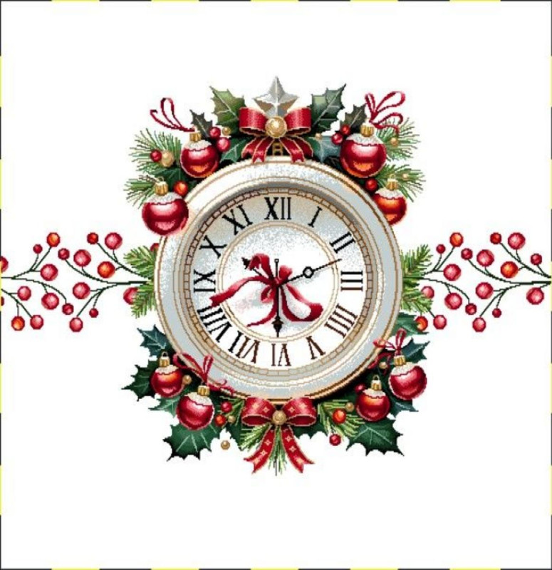 Obliečka na vankúš gobelínová, Vianoce ČAS VIANOC, 42x42cm