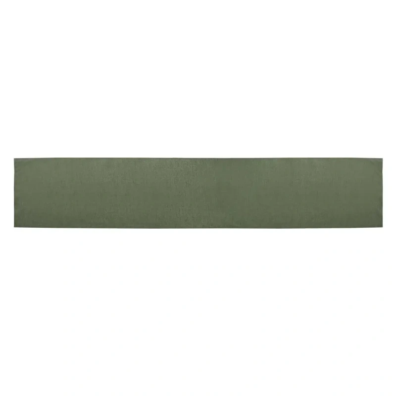 Behúň na stôl 160 × 30 cm / zelený / polyester 2