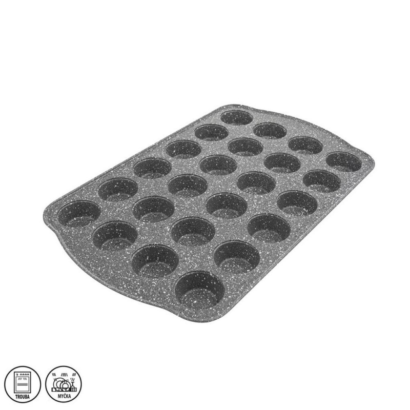 Forma na muffiny plech/nepr. povch na 24ks GRANDE, 42x26cm