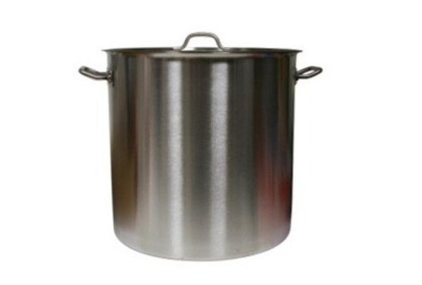 Hrniec nerez + pokr. GASTRO 34cm/25,5L hladký, bez vzoru