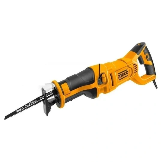 Chvostová píla INGCO RS12001 1200 W – 1000–2800 ot./min, rez dreva 210 mm 2