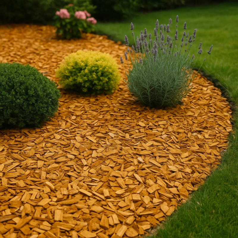 Mulčovacia dekoračná kôra 50 L – žltá, NatureGarden 1
