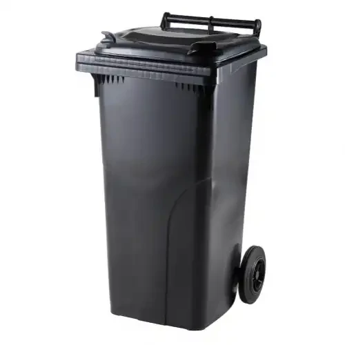 Popolnica 120 l čierna UH kuka KLC
