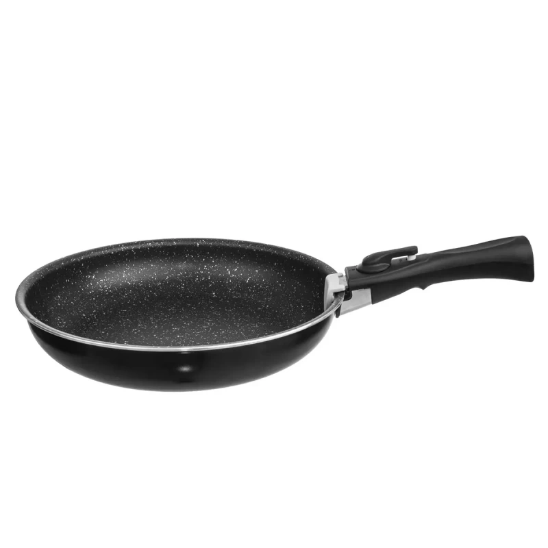 Nepriľnavá panvica GRANDE COMBI 28 cm bez rukoväti – PFLUON GRANIT, indukcia, rúra 1