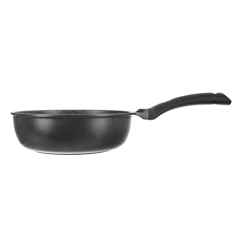 Hlboká nepriľnavá panvica GRANDE 24 cm – PFLUON GRANIT, indukcia, ochranná podložka 1