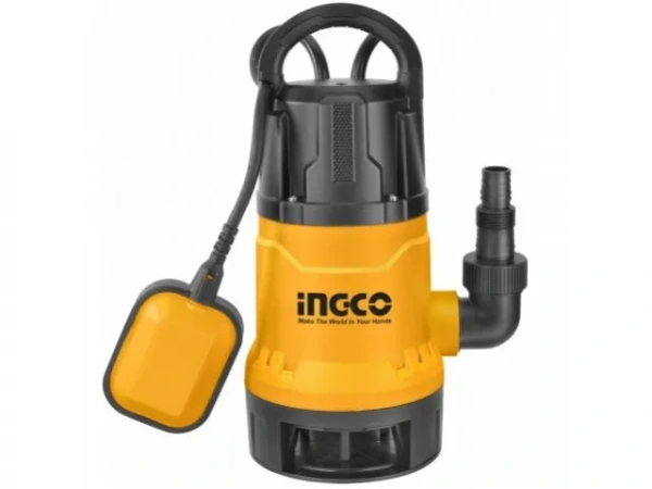 Kalové čerpadlo INGCO SPD7508 750 W – 217 l/min, hĺbka 7 m, plavák, 1" 3