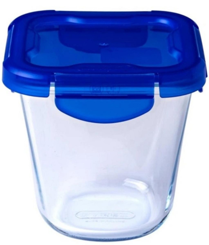 Dóza na potraviny s tesniacim vekom okrúhla, 12x12x12cm, 0,8L, sklo číre PYREX