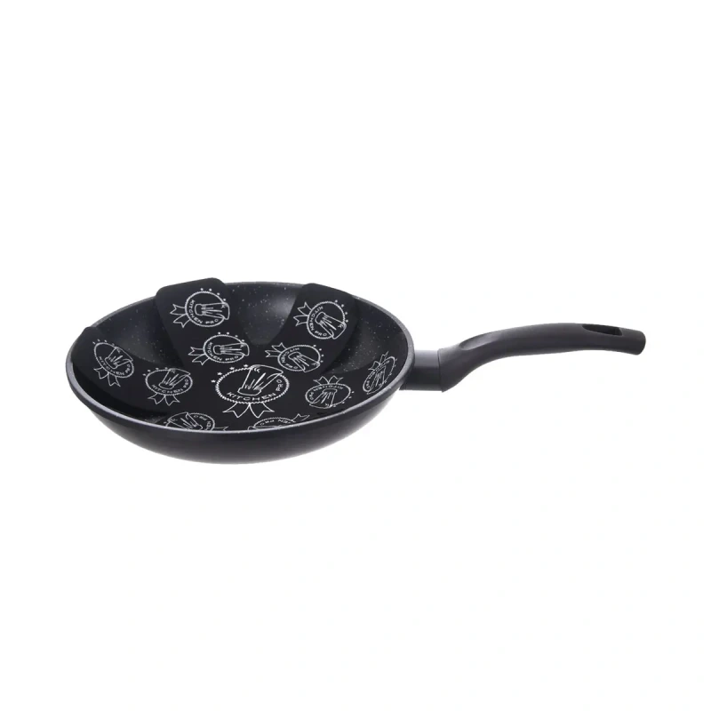 Nepriľnavá panvica GRANDE 24 cm – PFLUON GRANIT, indukcia, ochranná podložka 1