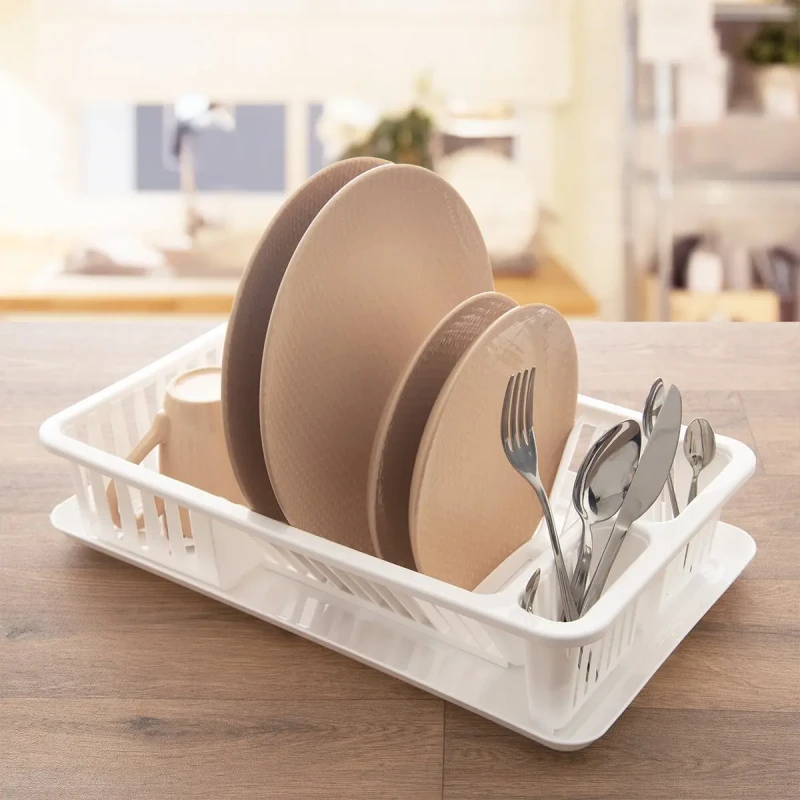 Odkvapkávač na riad s podnosom 3