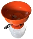 Šrotovník KLC dvojrýchlostný 1,5 kW 50 l – 8000/16000 ot./min., 4 sitá 1
